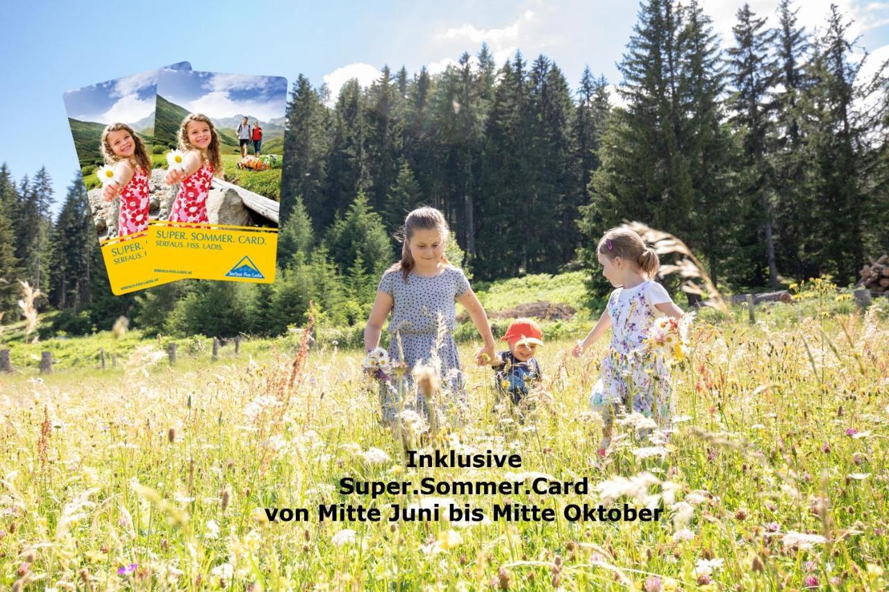 Laudegghof Ladis Inklusive Sommer Bergbahnticket Exterior photo